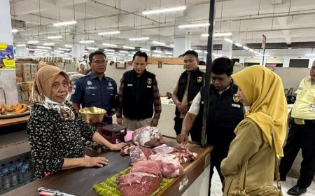 Jelang Ramadhan, Satgas Saber Polres Ponorogo Turun Pantau Bapokting