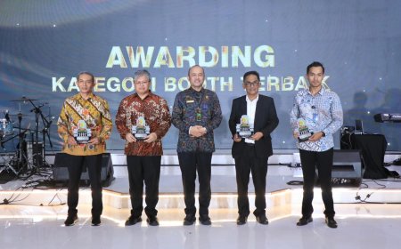 Booth Polri Dipadati 956 Pengunjung, Raih Juara Terbaik 3 di Pameran Kampung Hukum MA 2026