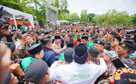 Kapolri Tegaskan Pentingnya Soliditas GP Ansor-Banser