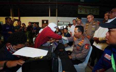 Di HUT ke-53 KSPSI, Kapolri Ikut Aksi Donor Darah