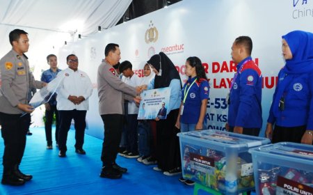 Di HUT KSPSI ke-53, Kapolri Tegaskan Komitmen Dukung Perjuangan Buruh