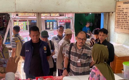 Jelang Idul Fitri, Satgas Pangan Polres Bojonegoro Intensifkan Pemantauan Harga