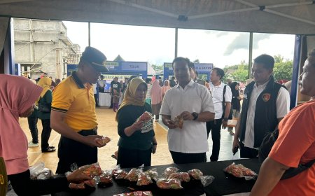 Operasi Pasar Murah Berjalan Lancar, Polres Ngawi Turun Langsung Dampingi Masyarakat