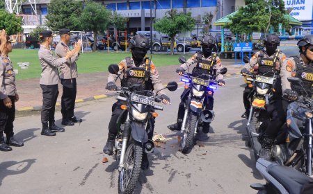 Patroli SIKAT Dilaunching Polres Madiun Demi Harkamtibmas