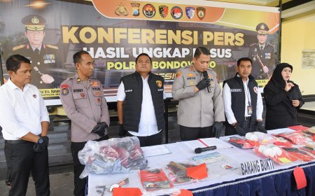 Polres Bondowoso Berhasil Bongkar Kasus Curanmor, 11 Motor Diselamatkan