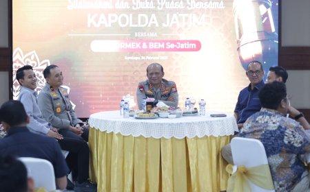 Silaturahmi Ramadan, Kapolda Jatim Satukan OKP dan ORMEK