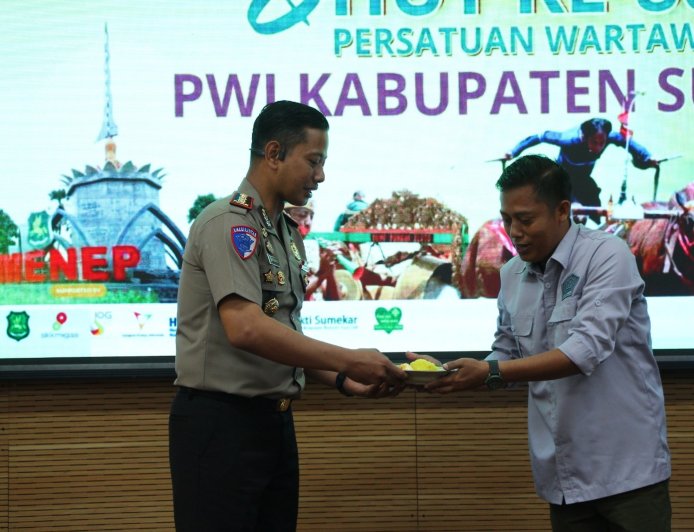 Kapolres Sumenep Harapkan Pers Sajikan Berita Edukatif di HPN 2026