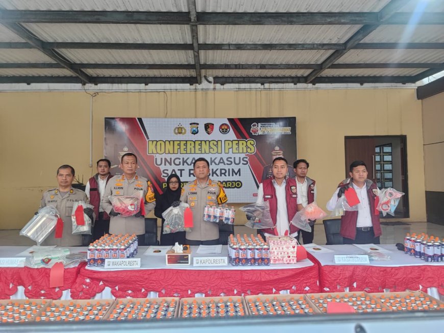 Sindikat Oplos LPG Subsidi ke Tabung Mini Diungkap Polresta Sidoarjo