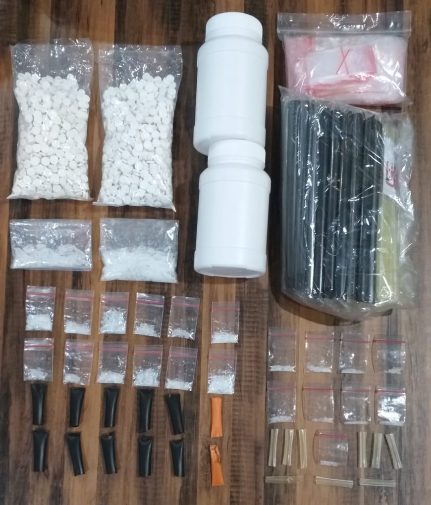 109 Gram Sabu dan 2.000 Pil LL Diamankan, Dua Tersangka Ditangkap Polrestabes Surabaya