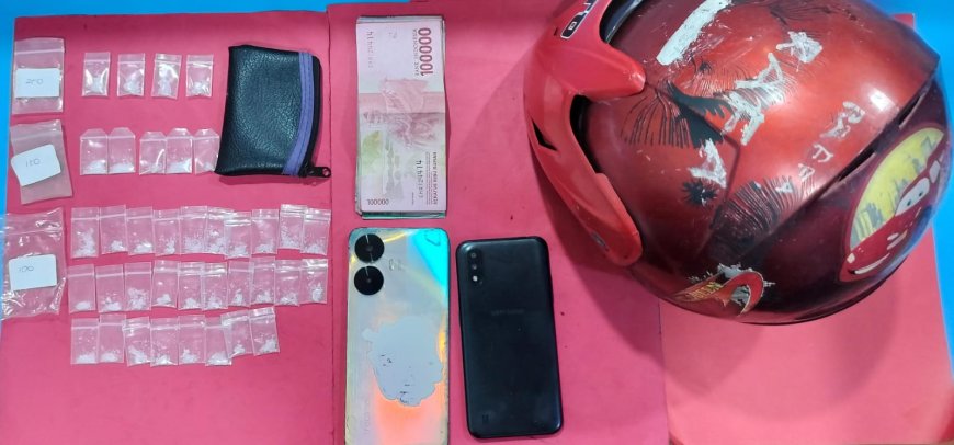 Polres Pelabuhan Tanjungperak Ringkus Tiga Terduga Pengedar Narkoba di Sawah Pulo