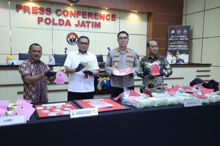 Polda Jawa Timur Persempit Ruang Gerak Jaringan Narkoba