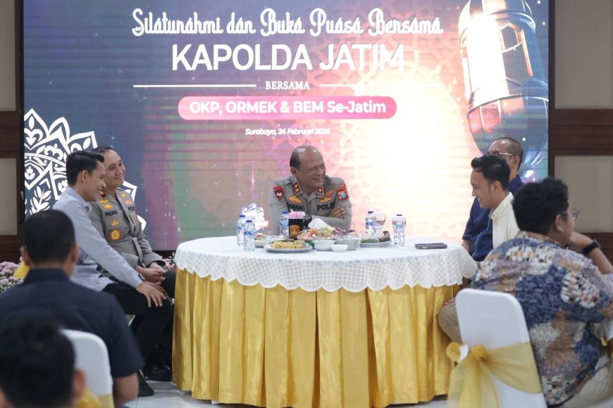 Kapolda Jatim Dorong Kolaborasi Bersama Elemen Kepemudaan