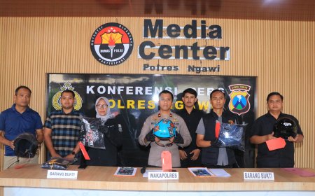 Polres Ngawi Ringkus 2 Pelaku Pengeroyokan, Dipicu Atribut Silat