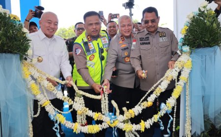 Kakorlantas Polri Tandai Peresmian Safety Driving Center Polda Kalsel