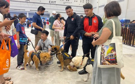 Polisi K-9 Hadir Lebih Dekat dengan Masyarakat di Pet Adventure Wonderland