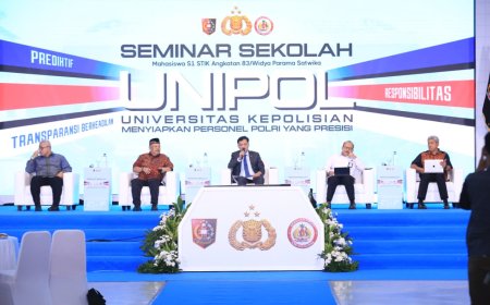 STIK Lemdiklat Polri Perkuat Kualitas SDM Lewat Seminar UNIPOL