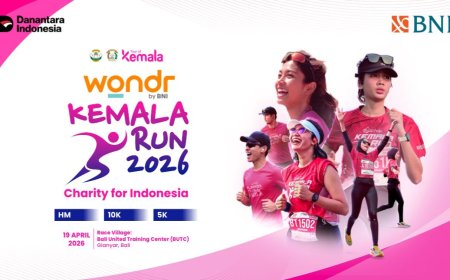 Kemala Run 2026 Diminati, Ribuan Peserta Daftar di Bali