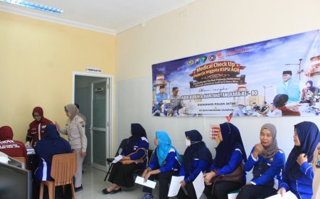 Polres Bojonegoro Hadirkan Pelayanan Kesehatan untuk Buruh