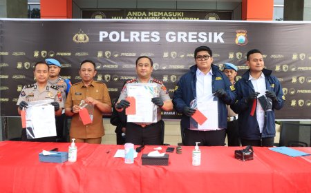 Polres Gresik Tindak Tegas Pelaku Calo ASN Ilegal
