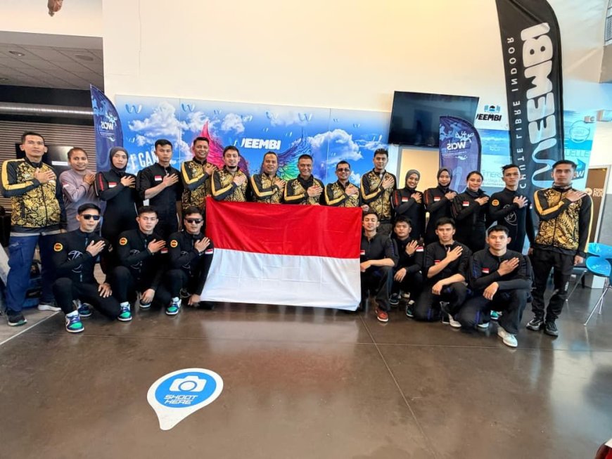 21 Brimob Perkuat Kontingen Indonesia di Indoor Skydiving World Cup 2026 Prancis