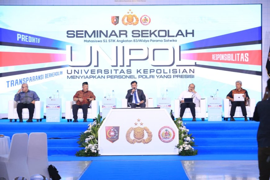 STIK Lemdiklat Polri Perkuat Kualitas SDM Lewat Seminar UNIPOL