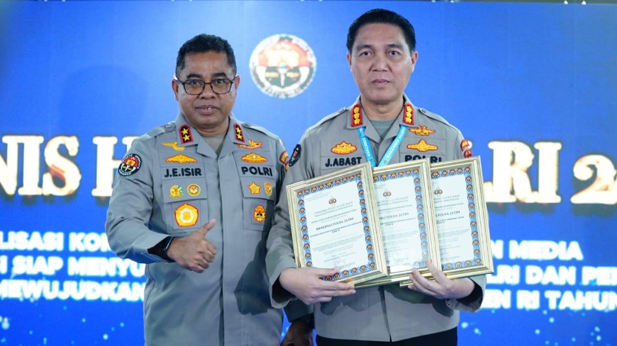Bidhumas Polda Jatim Sukses Raih 3 Penghargaan di Ajang Nasional