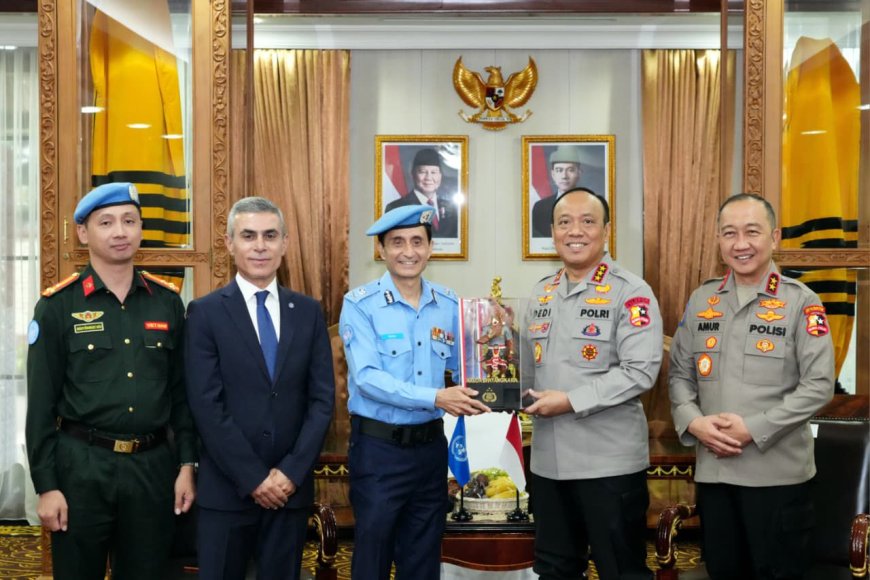 Polri dan PBB Perkuat Kemitraan untuk Misi Perdamaian