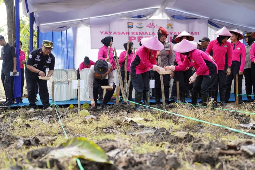 Polres Bojonegoro Dorong Swasembada Pangan dengan Kebun Jagung