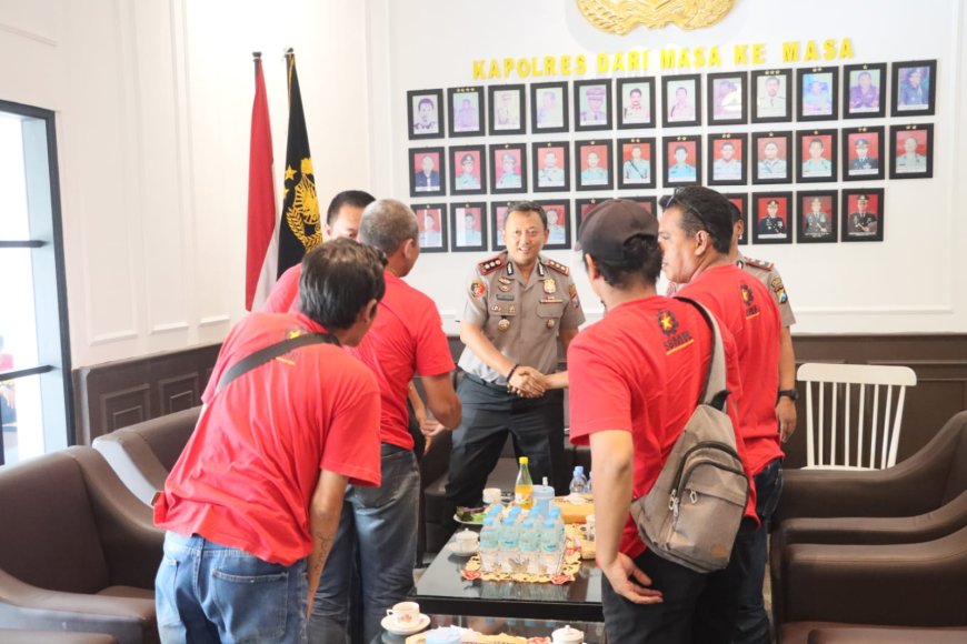 Jogo Jatim Jadi Ruang Kolaborasi Polisi dan Serikat Buruh