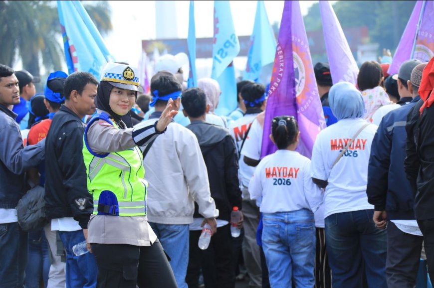 Polri Nilai Buruh Berperan Jaga Stabilitas