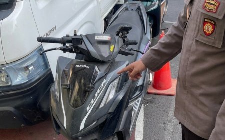Dua Tersangka Curanmor Kini Jalani Proses Hukum