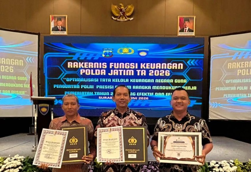 Polres Bojonegoro Raih Apresiasi atas Pengelolaan Keuangan yang Efisien